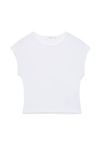 FITTED CROPPED - T-shirts basic - white