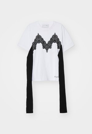 GERANIUM TEE - T-shirt imprimé - white