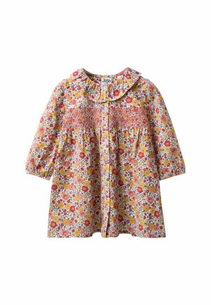 REGULAR FIT - FRILL COLLAR BUTTON THROUGH - Särkkleit - cream floral
