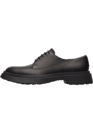 Šněrovací boty - black