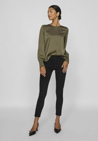 VILA Blouse - dusty olive