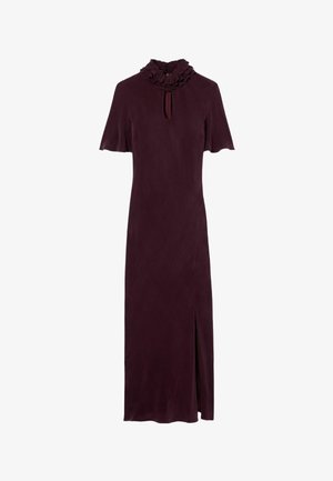 Claudie Pierlot, WOVEN DRESS - Vestido largo - dark dahlia