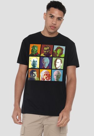 STAR TREK ALIEN SQUARES - Print T-shirt - black