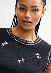 Next REGULAR FIT  - Top - blue navy