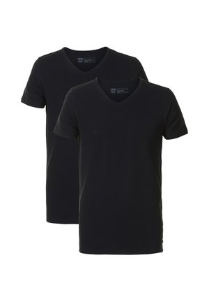 2 PACK - T-Shirt basic - black