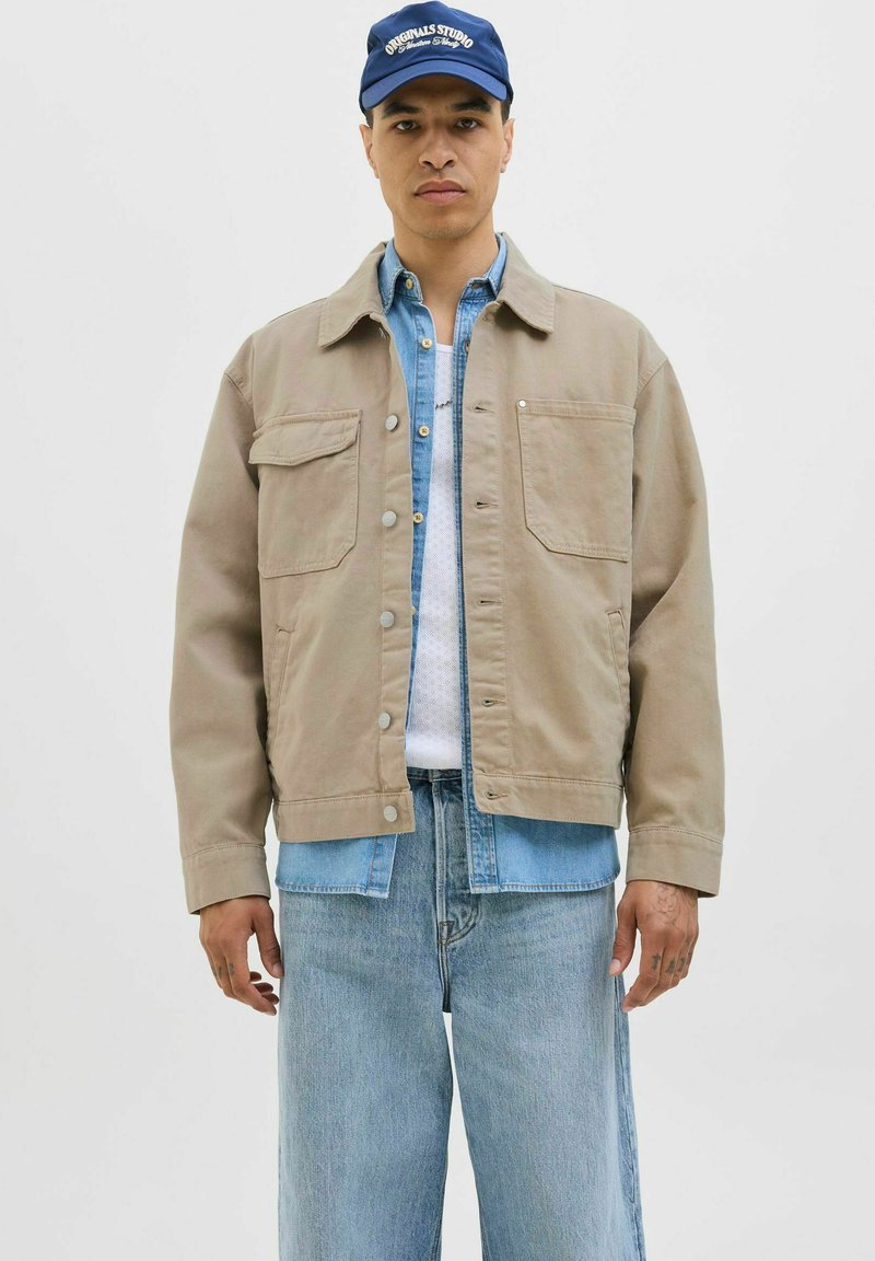 Jack & Jones - Denim jacket - silver sage, Enlarge