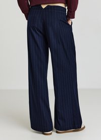 Calliope PALAZZO GESSATI - Stoffhose - var blu notte