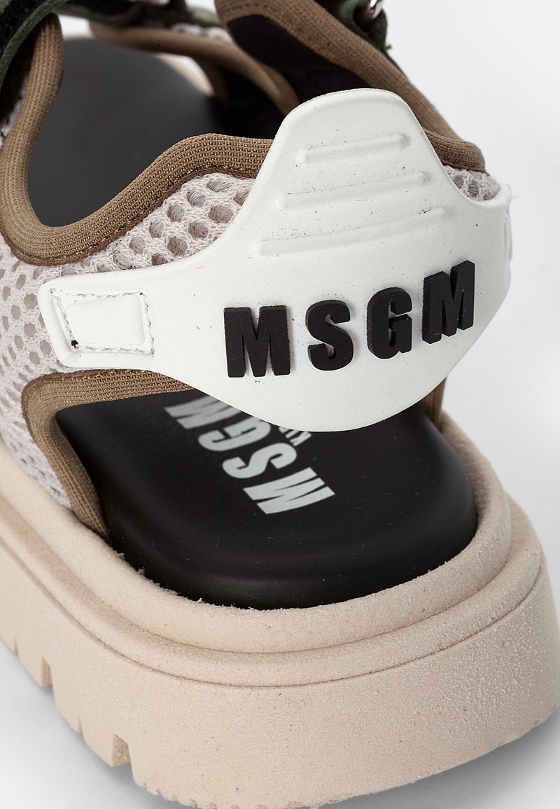Kinder Sneaker | MSGM Riemensandalette off white/military/weiß - XH52366 Kinder Sneaker | MSGM Riemensandalette off white/military/weiß - XH52366