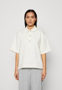 MSCH Copenhagen MIA SHIRT - Πόλο - vanilla ice