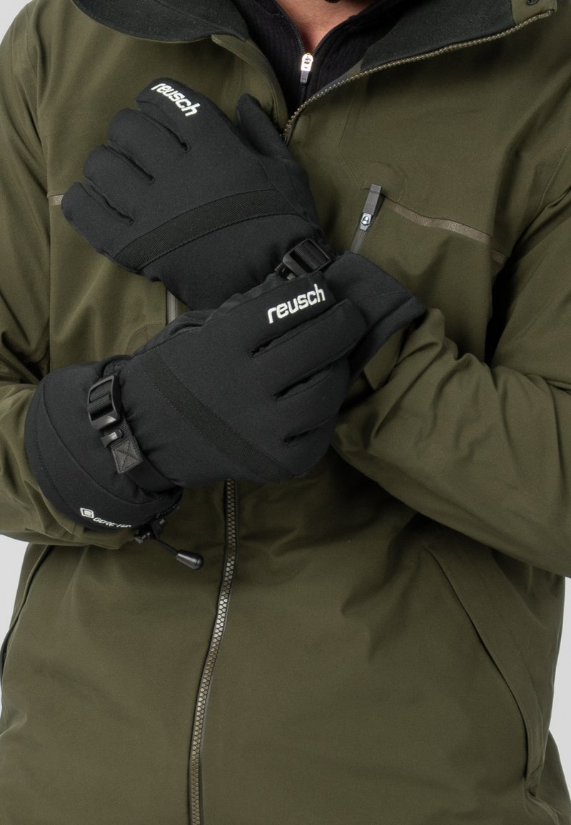 Herren Fäustlinge | Reusch GORE-TEX Fingerhandschuh black/schwarz - XB20020 Herren Fäustlinge | Reusch GORE-TEX Fingerhandschuh black/schwarz - XB20020