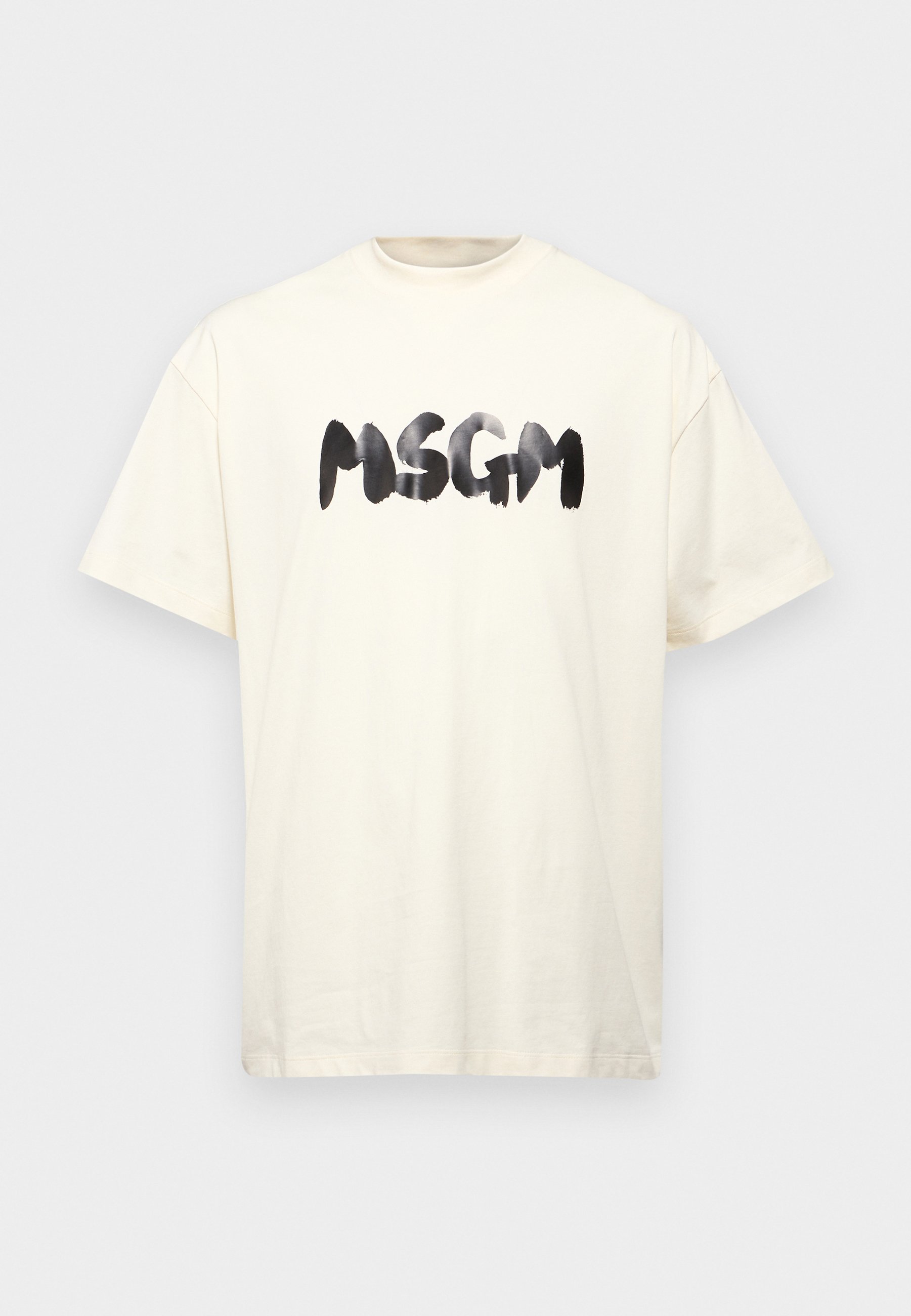 MSGM Print T-shirt - off white/off-white - Zalando.co.uk MSGM Print T-shirt - off white/off-white - Zalando.co.uk