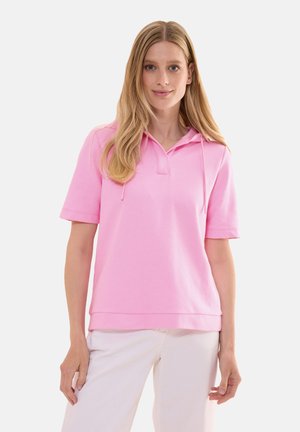 KURZARM HOODIE - Print T-shirt - rosa