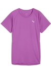 W RUN VELOCITY TEE  - T-shirt basique - wild berry