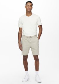 Only & Sons ONSLINUS - Shorts - silver lining