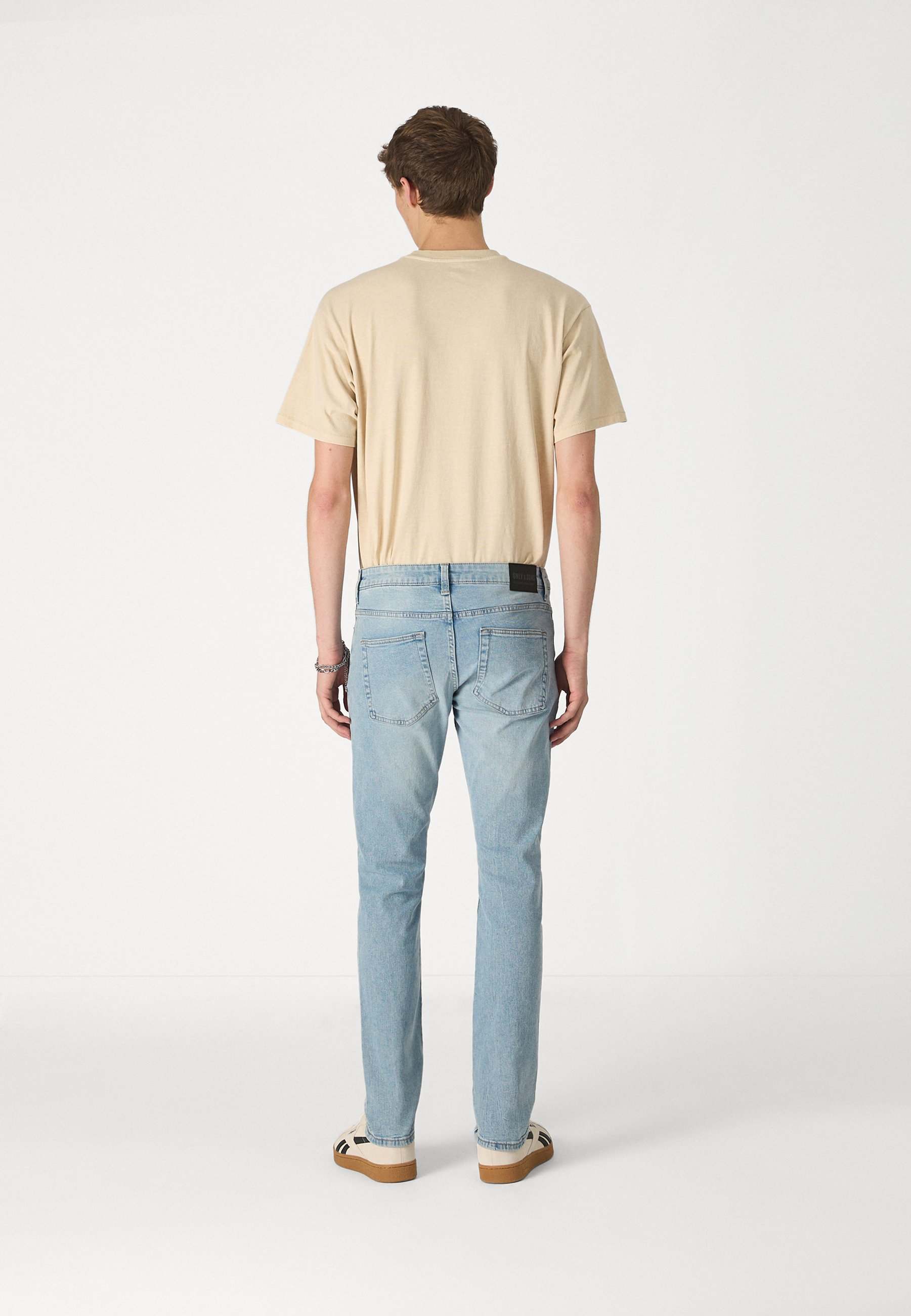 Only & Sons ONSWEFT BOX - Slim fit jeans - light blue denim