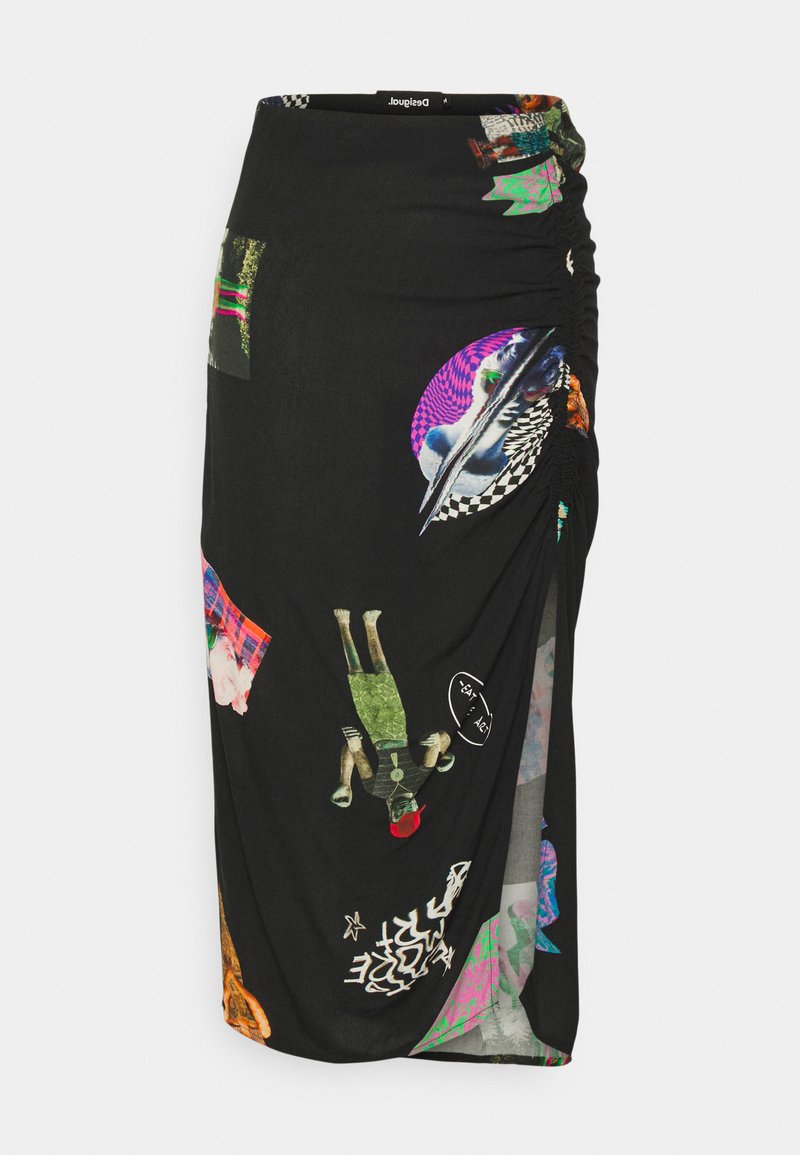 Desigual A-lijn rok zwart Desigual A-lijn rok zwart