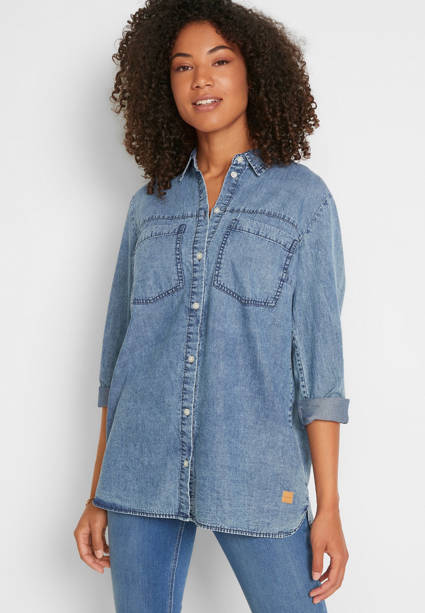 bonprix Camicia - blau/celeste - Zalando.it