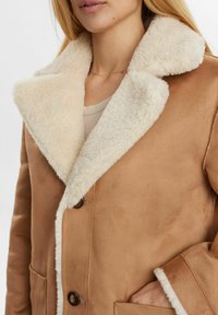 Nümph NUELLIOT REVERSIBLE  - Manteau d'hiver - cognac