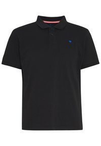 TOM TAILOR WITH CONTRAST - Polo - black