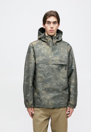 WINDBREAKER - Ελαφρύ μπουφάν - green/black