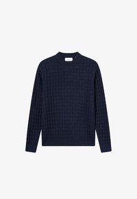 Não selecionado, dark navy blue