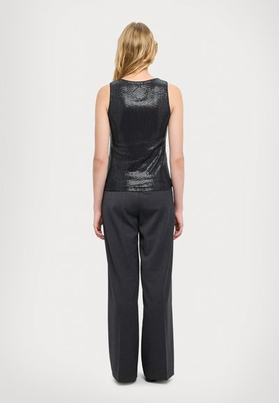 MCM SEQUINS TANK  - Top - black