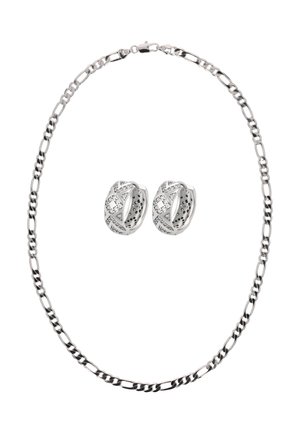 SET - Øreringe - silver-coloured