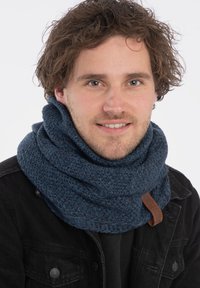 Knit Factory COCO - Colsjaal - jeans navy