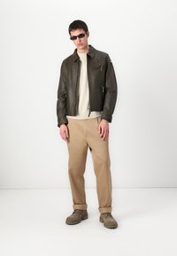Blauer HUMES - Nahkatakki - bark brown