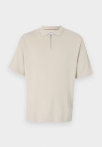 JJTROY ZIP - Poloshirts - moonbeam