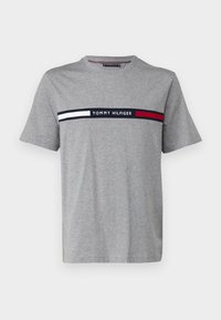 CHEST INSERT - Potiskana majica - medium grey