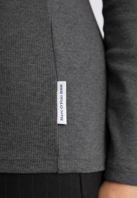 Marc O'Polo DENIM TURTLENECK - Langarmshirt - dark shadow melange