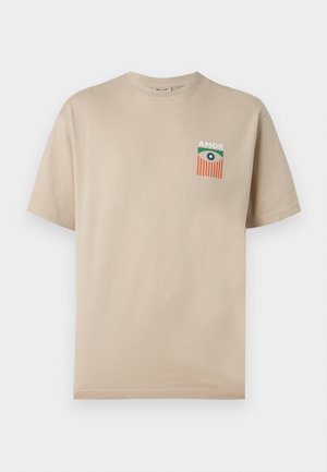 Only & Sons, ONSFRED LIFE TEE - T-shirt imprimé - silver-coloured lining