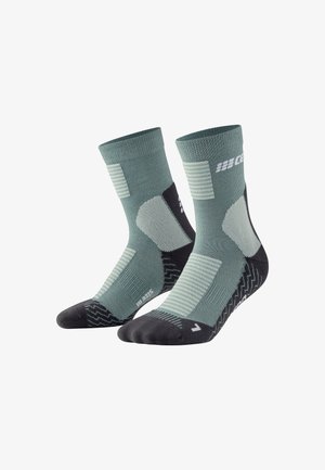 CEP COMPRESSION MID CUT COLD WEATHER V2 - Sportsocken - blue grey