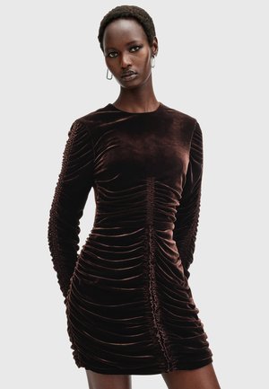 Cocktail dress / Party dress - brown