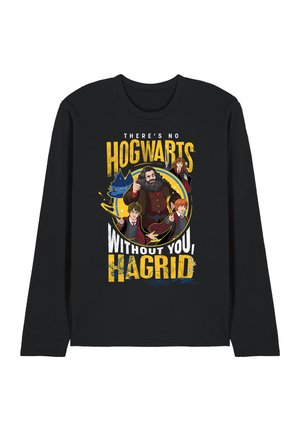 Harry Potter HARRY POTTER NO HOGWARTS WITHOUT HAGRID - Langarmshirt - black