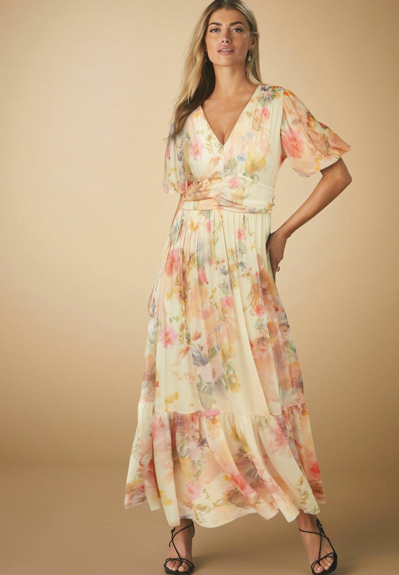 Formal Dresses Jcpenney Floral Dresses Danny Nicole 91569MZ Floral Printed Long  Dress  Couture Candy