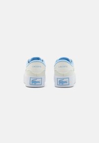 Lacoste ZIANE PLATFORM 224 - Αθλητικά παπούτσια - white/light blue