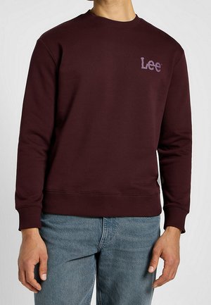 Collegepaita - mottled light red