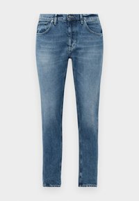 BRIGHTON POCKETS CARROT FIT BOTTOM OPENING - Jeans Tapered Fit - medium blue clean wash