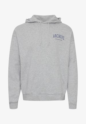 Hallide hallusveti, mis on valmistatud puuvilla segust, esiküljel on tasku, ribakäeotsad ja tumesinine "ARCHIVE" logo.