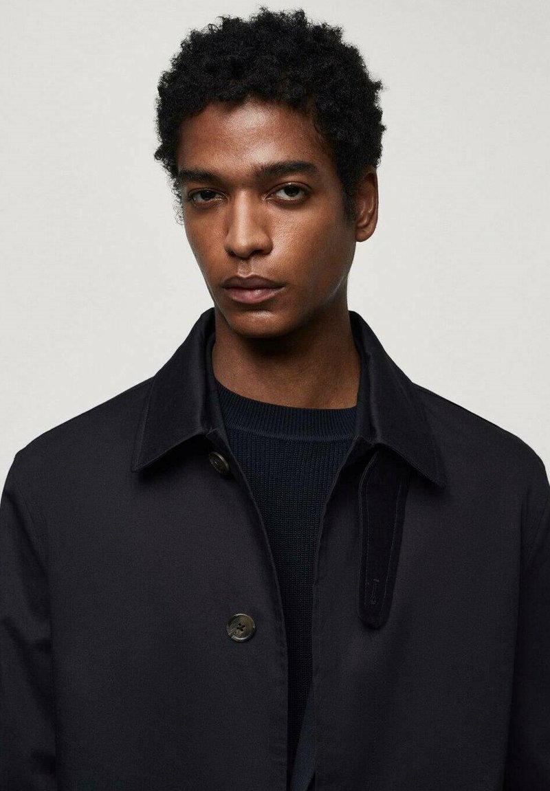 Mango CHAYTON - Klassischer Mantel - bleu marine foncé/royal  