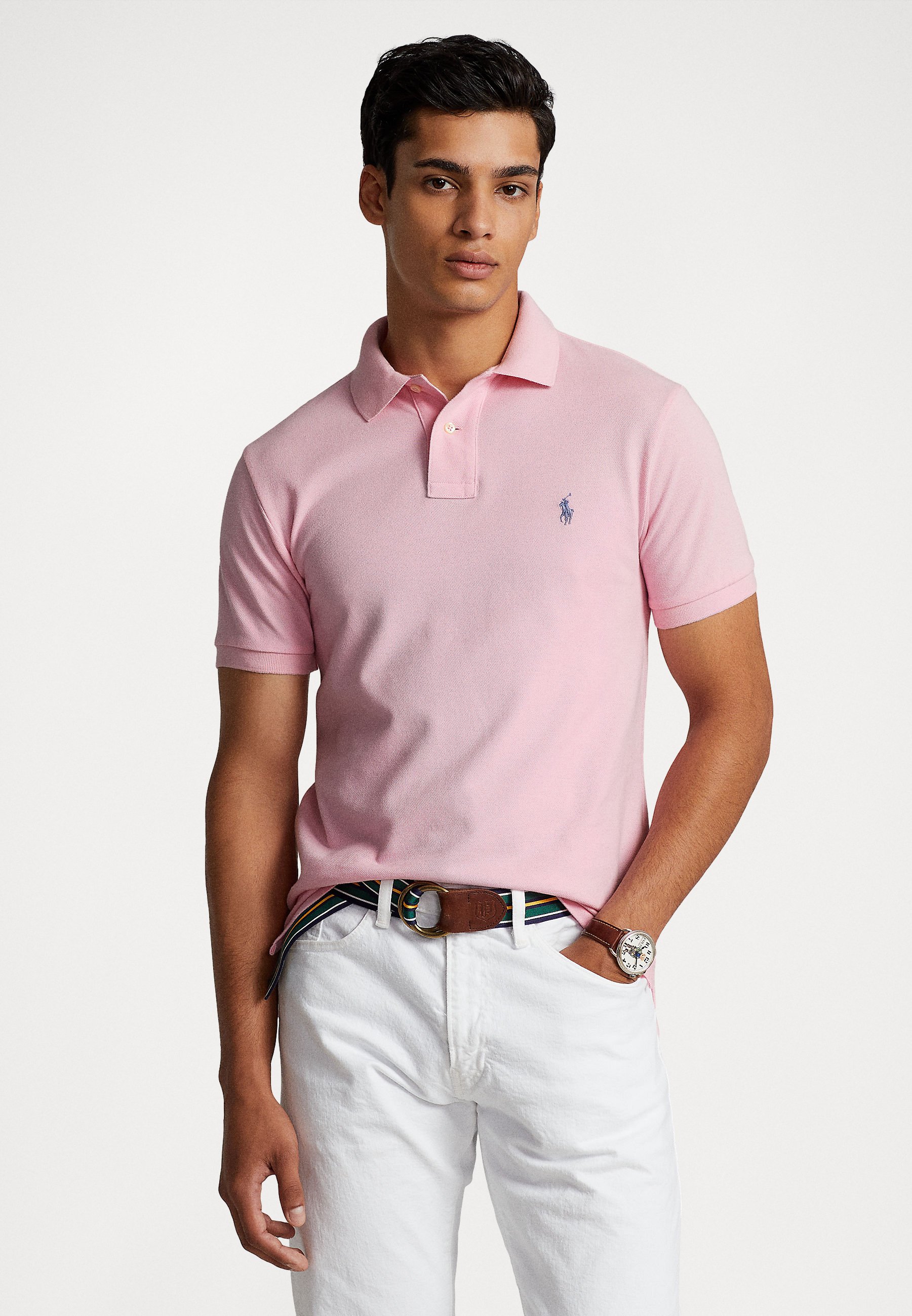 Top 77+ imagen ralph lauren pink polo shirt Thptnganamst.edu.vn