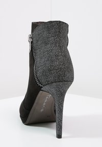 Tamaris Stivaletti con tacco - black