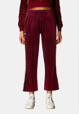 Kappa AUTHENTIC JPN DALY COL A - Pantaloni - bordeaux