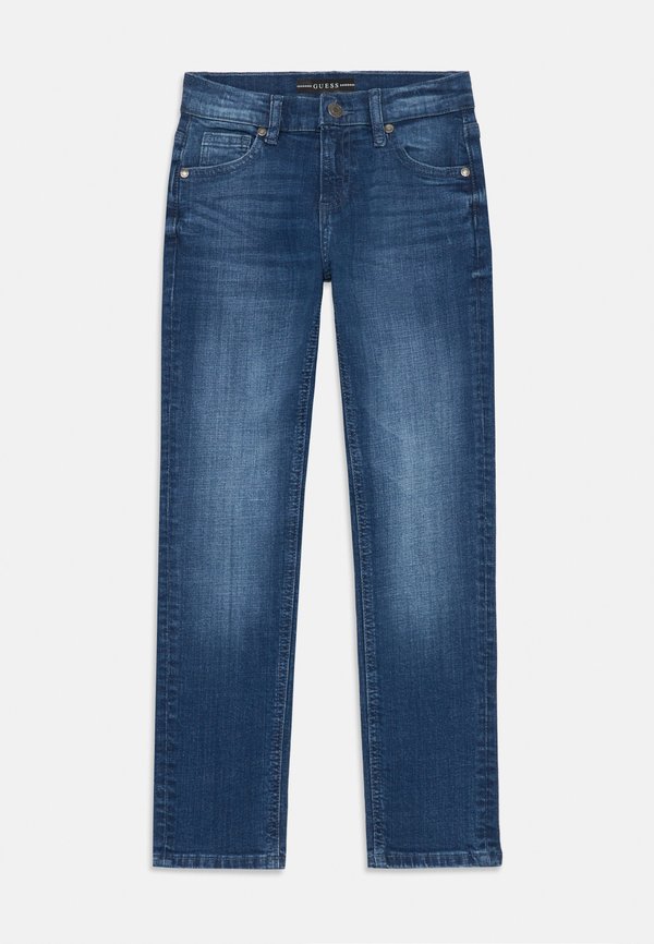 JUNIOR STRAIGHT FIT PANTS - Straight leg jeans - indigo rocks wash