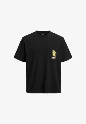 Jack & Jones, T-SHIRT BACKPRINTET T-SHIRT - T-shirt imprimé - black