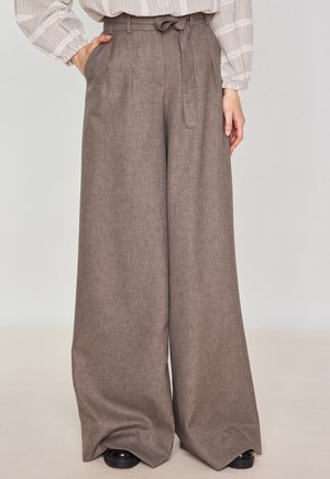 Pantalon classique - marron