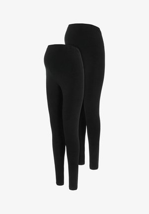 MAMALICIOUS UMSTANDS IM 2-ER PACK MLEMMA - Retuusid - püksid - schwarz
