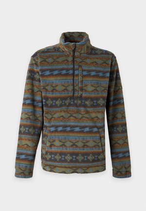 Billabong, BOUNDARY MOCK NECK - Fleece jumper - raven